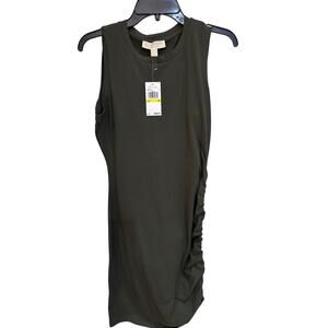 Michael Kors olive green dress medium women NWT  new with tags